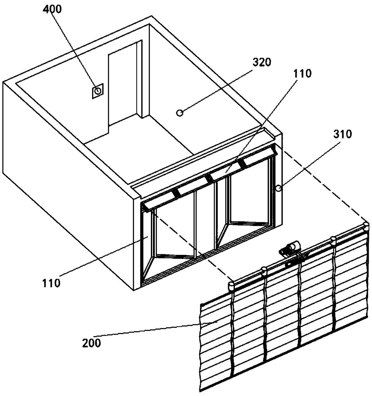 Variable building skin system