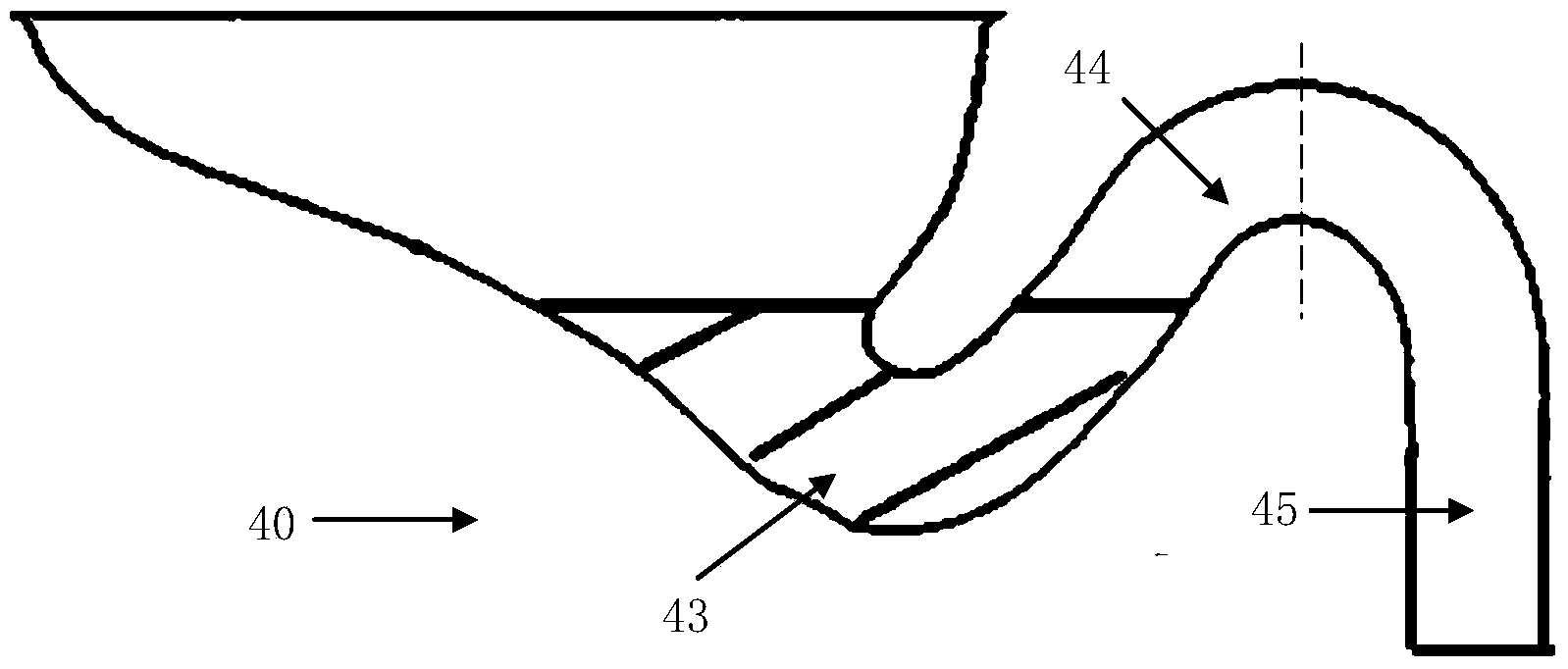 Siphon-type closestool with water pressure and water flushing method thereof