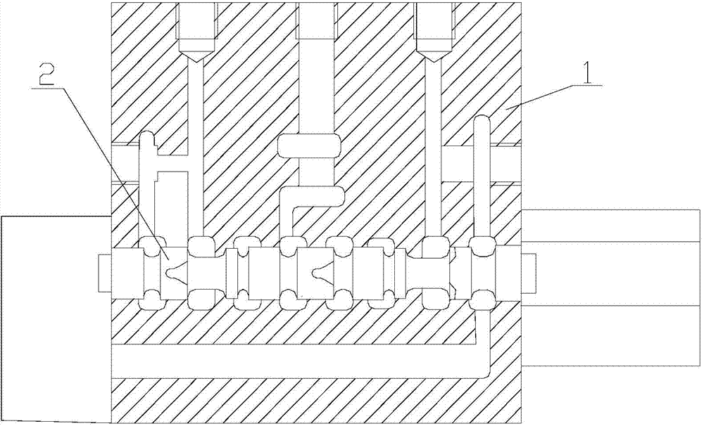 High-pressure multi-way valve based on laser micromachining technology