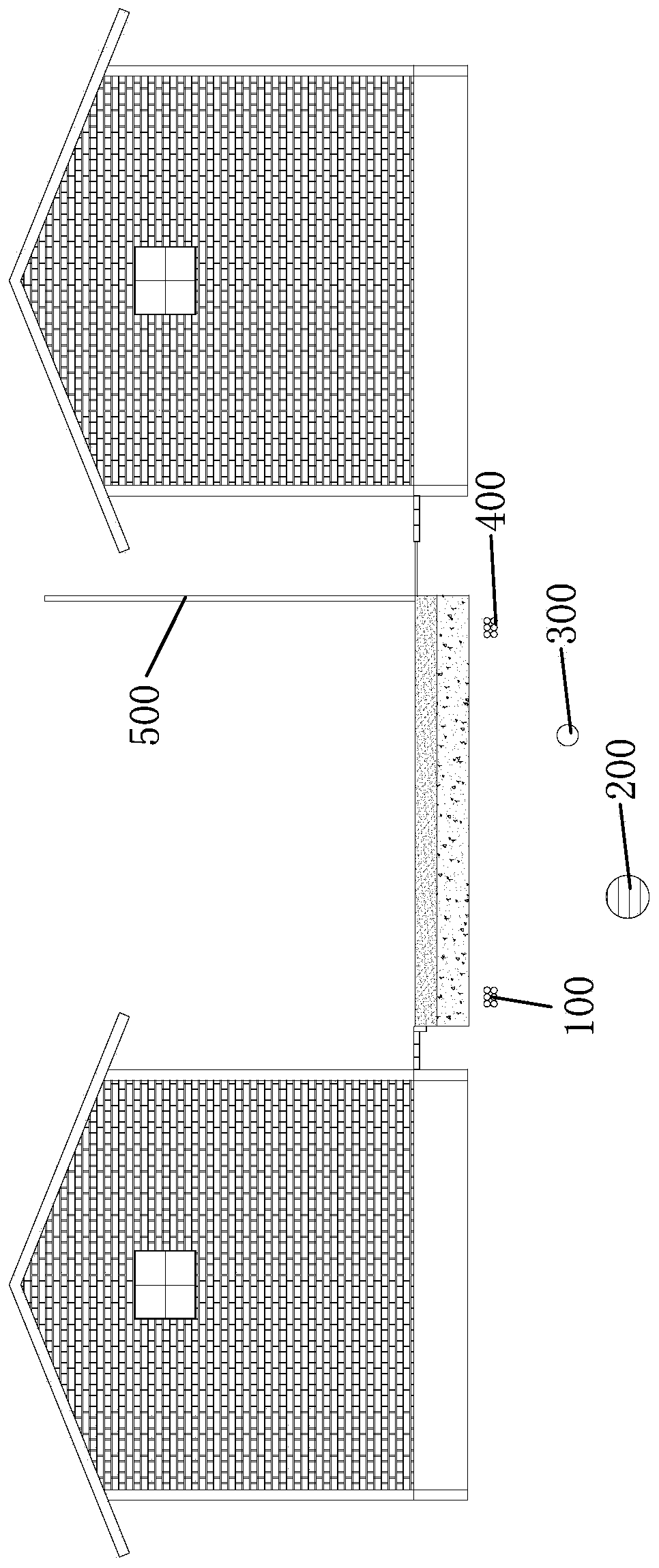 Intensive comprehensive pipe gallery