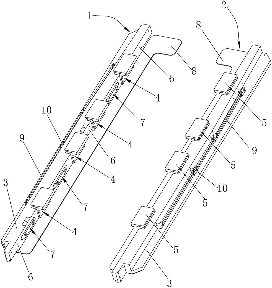 SMT printing machine steel mesh positioning device