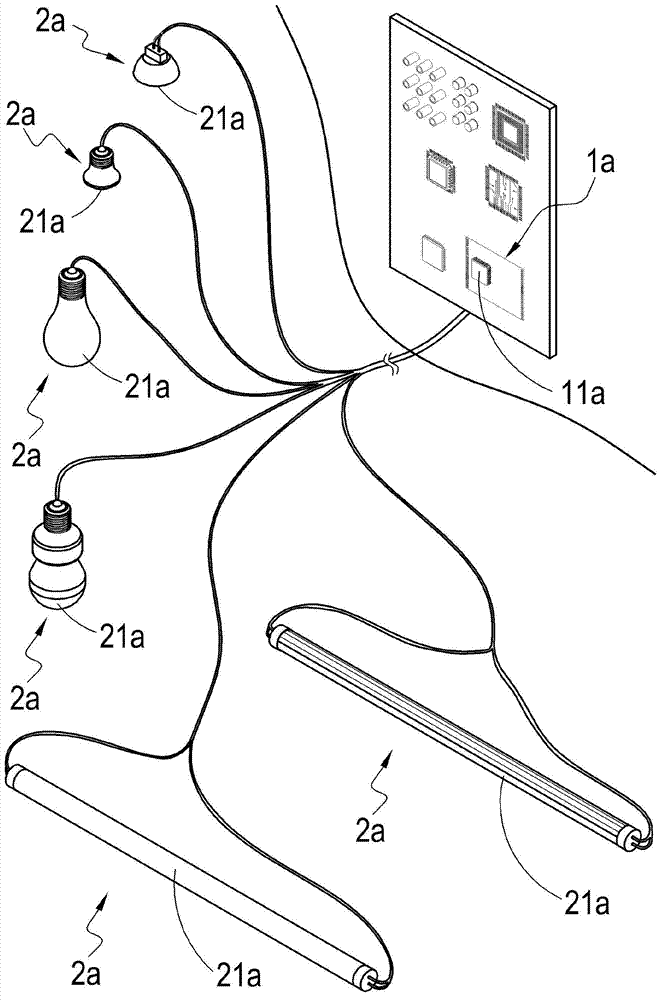 Illuminating lamp with deterrent function