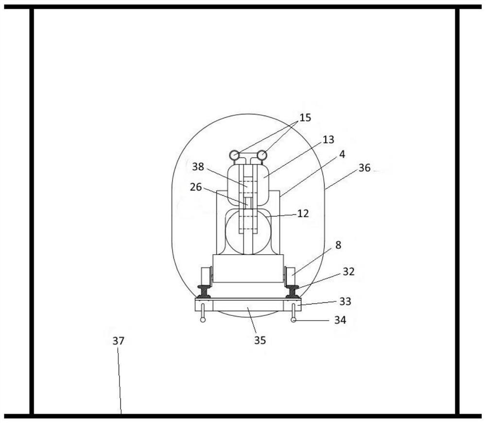 Orbital spraying robot