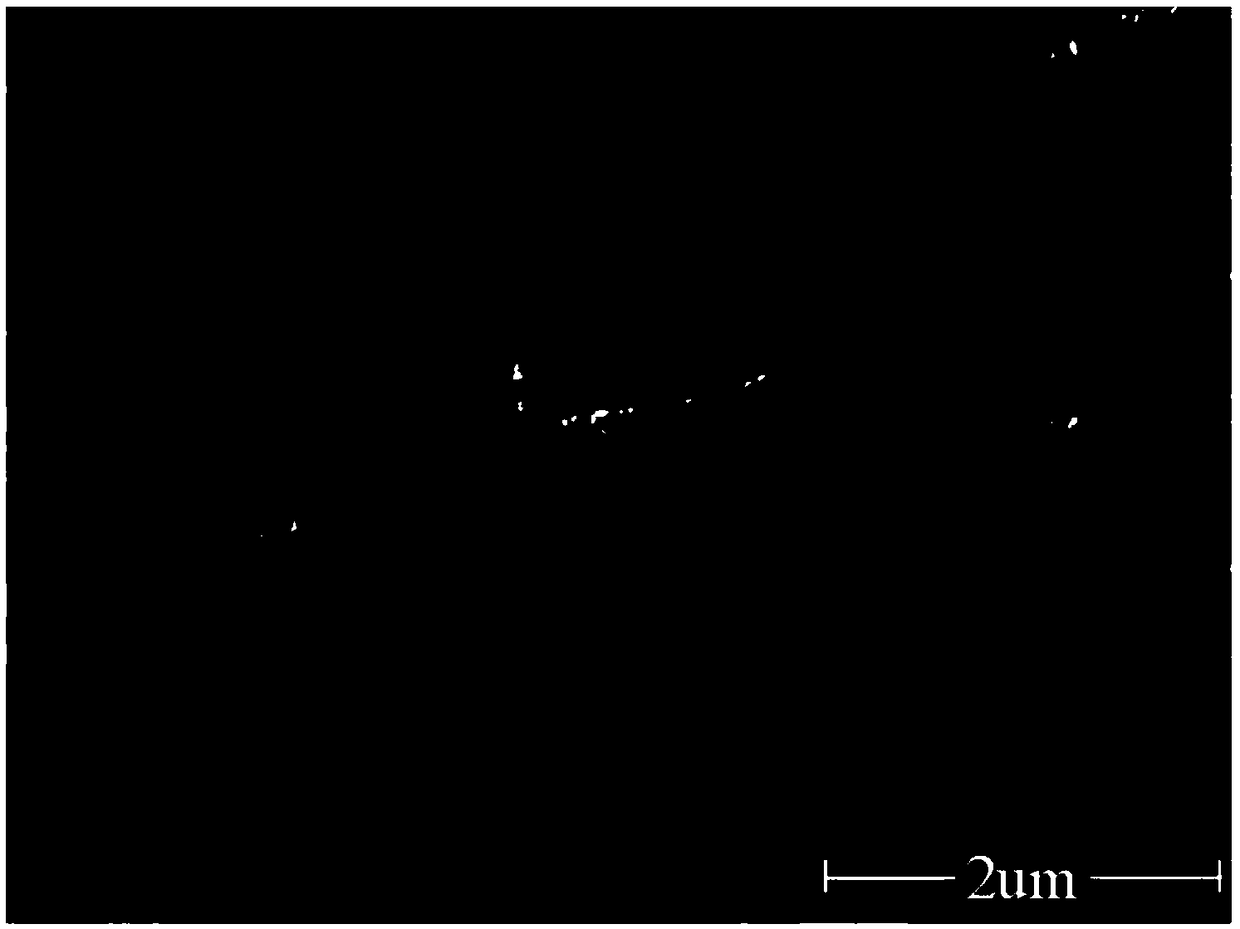 Preparation method and product of ferromagnetic nanowire