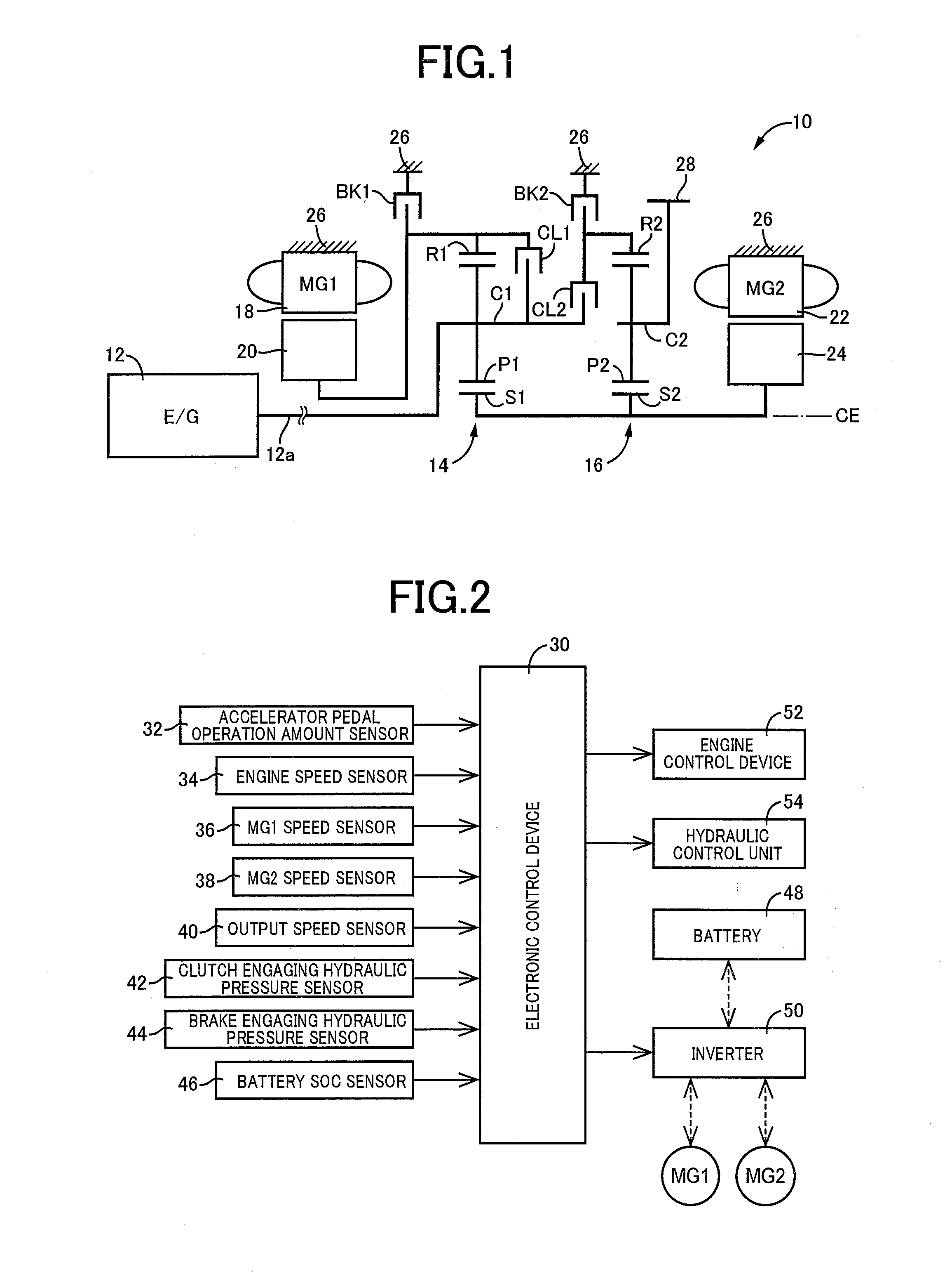 Hybrid vehicle drive system