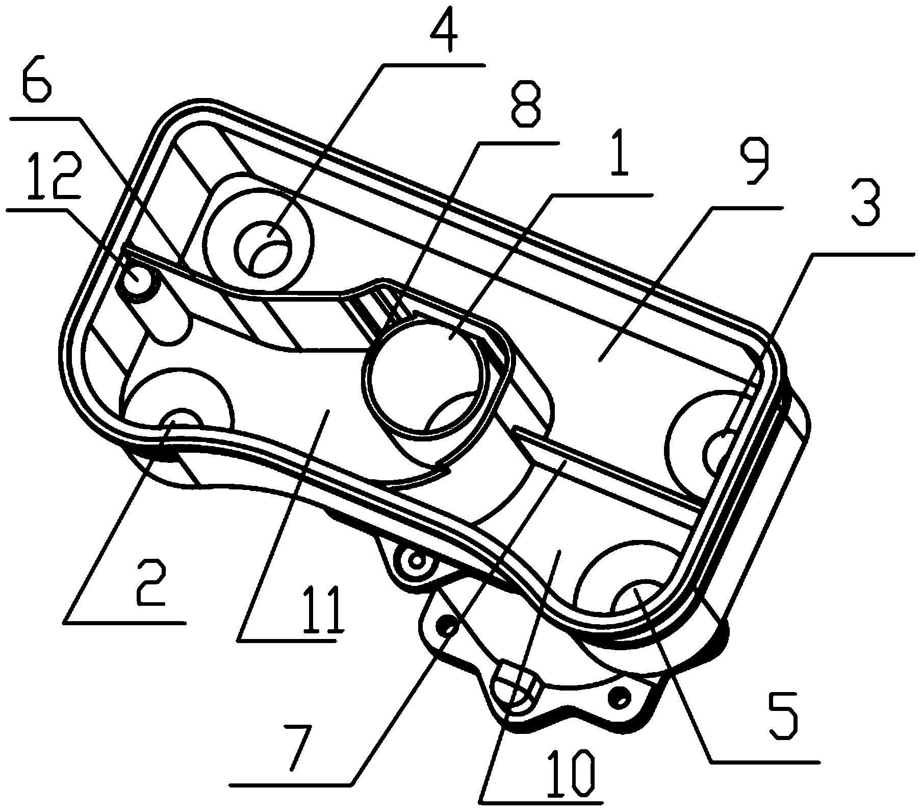 Container for water boiling device and water boiling device with container