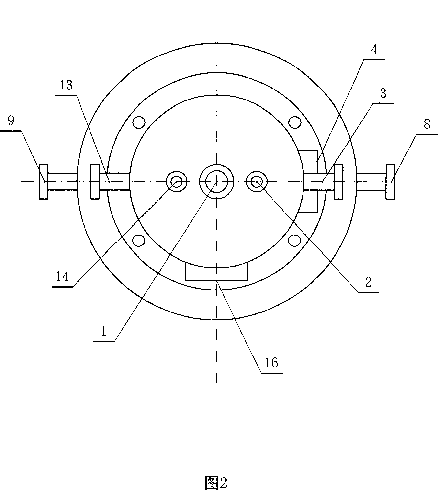 Anerobic type biological reactor