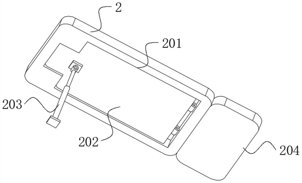 Supporting device for gynaecology and obstetrics examination