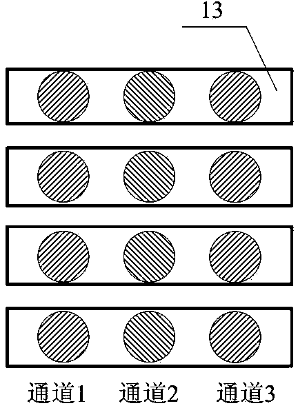 Multiple-energy-point spectrum resolution soft-X-ray framing imaging system