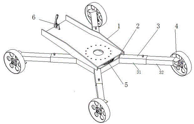 Crane underframe