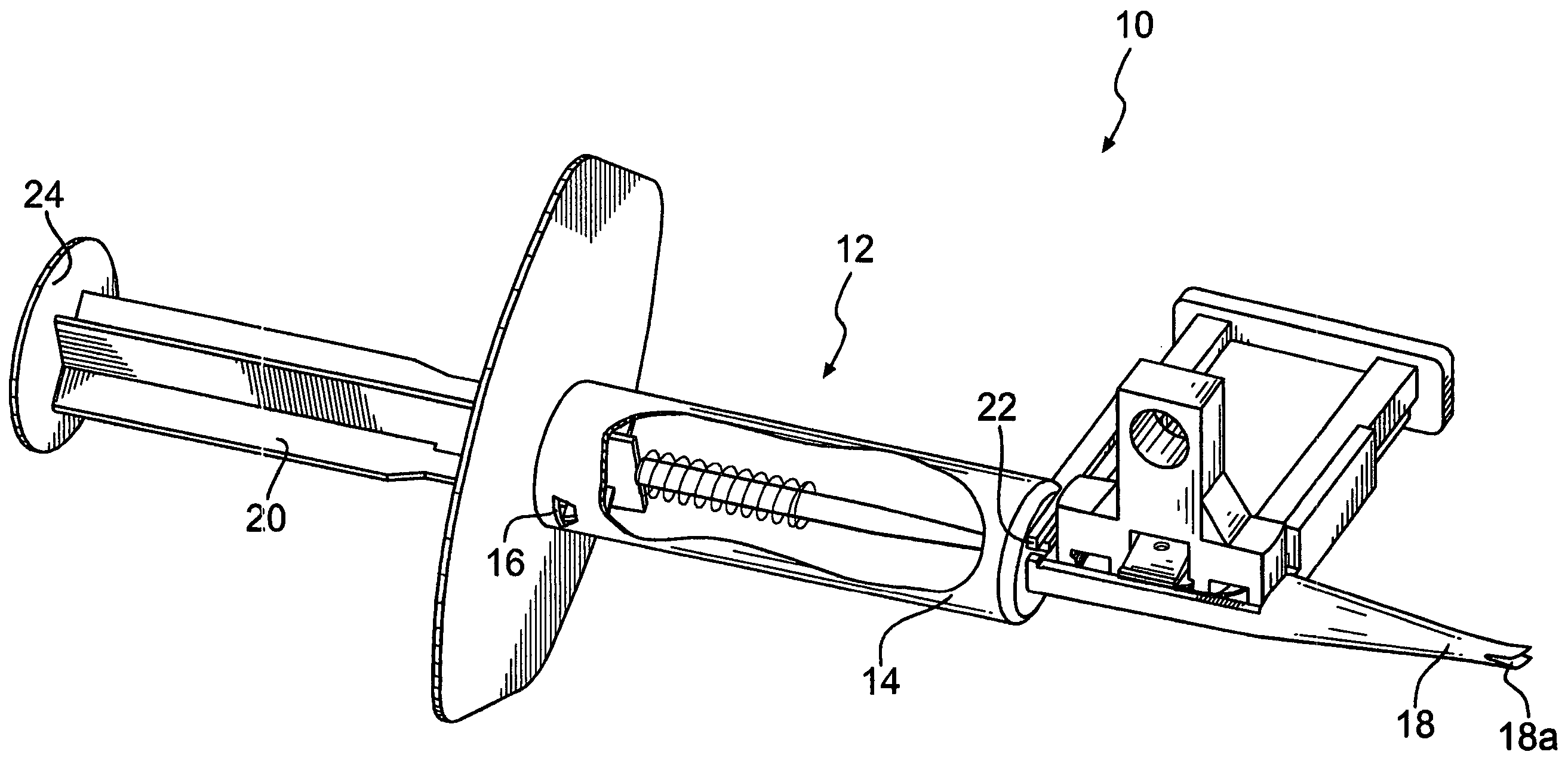 Preloaded IOL injector