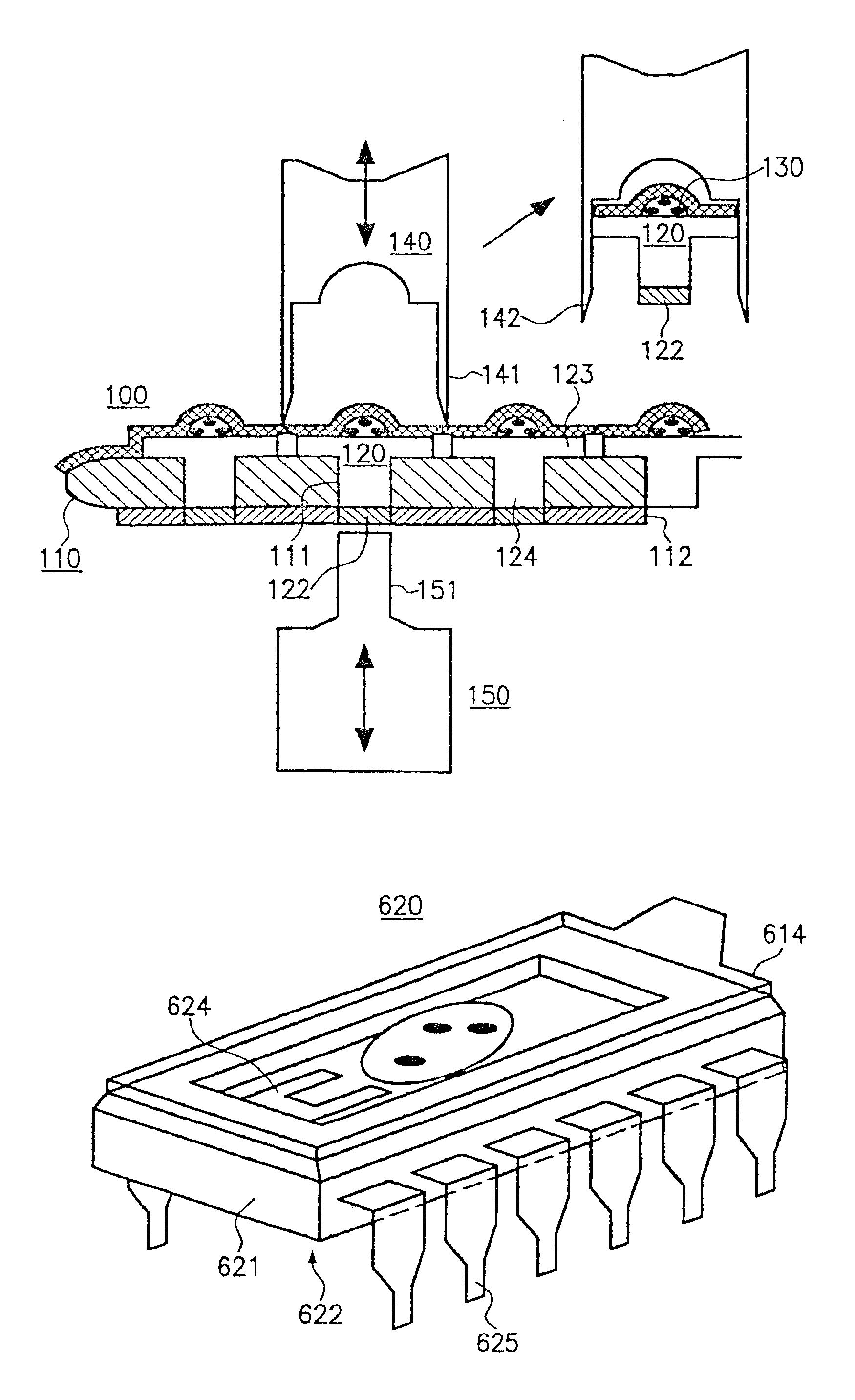 Cryostorage method and device