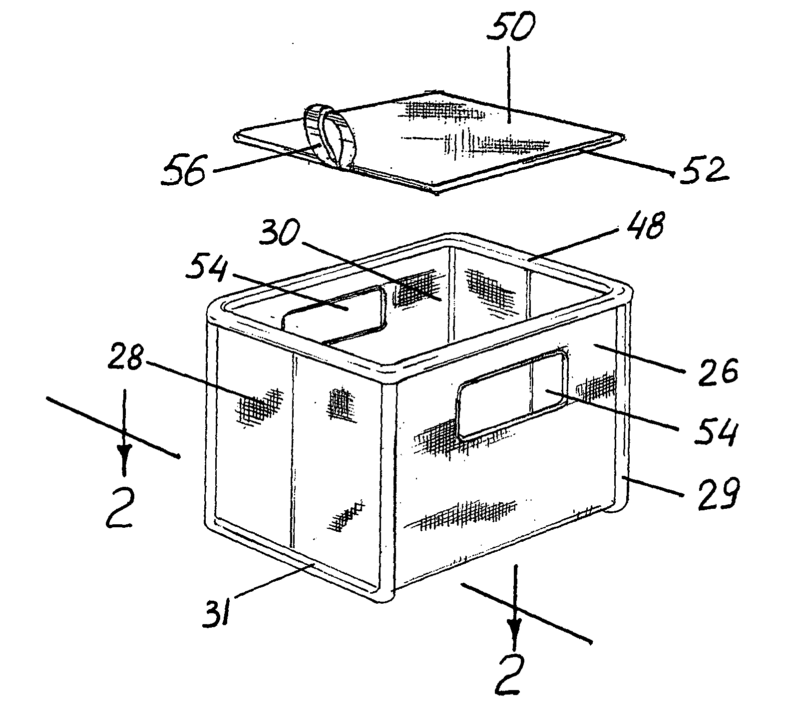 Soft storage bin