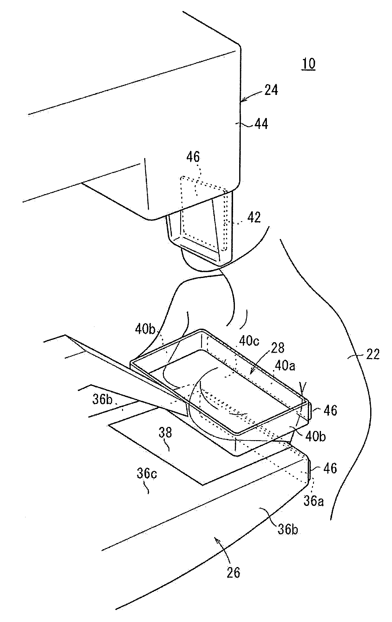 Radiation image information capturing apparatus