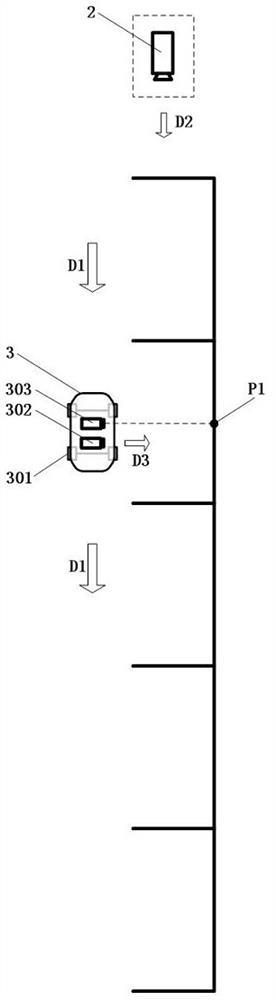 Method for guiding vehicle driving based on parking space monitoring camera shooting