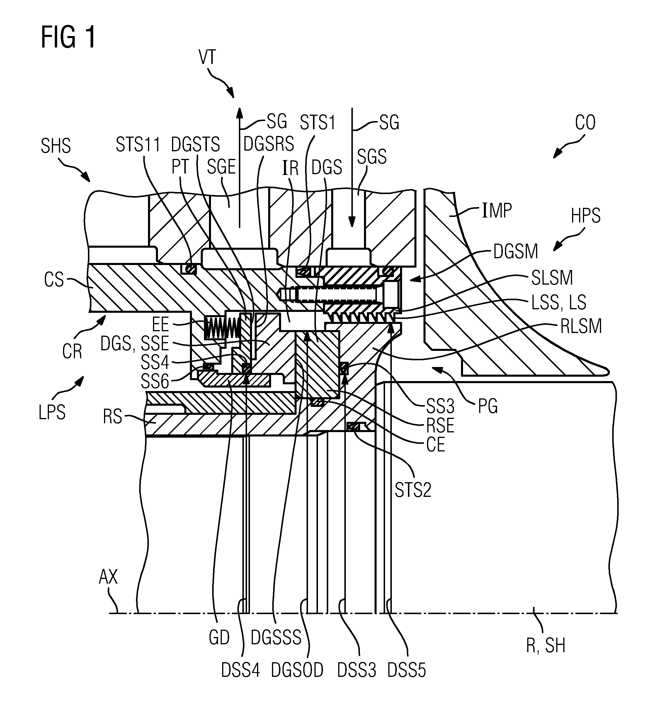 Shaft seal insert