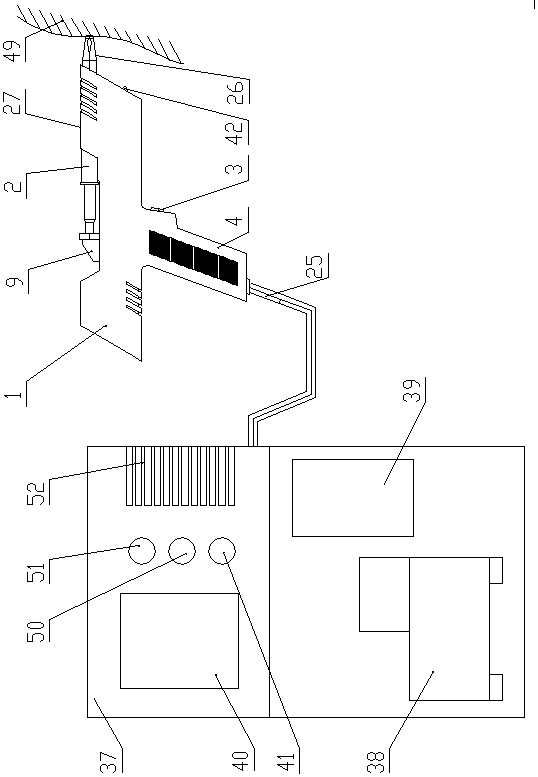 Beautifying method based on air energy jet flow micro inlet type beautifying device