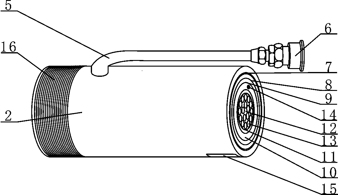 Cleanable power communication cable anti-insect plugging device