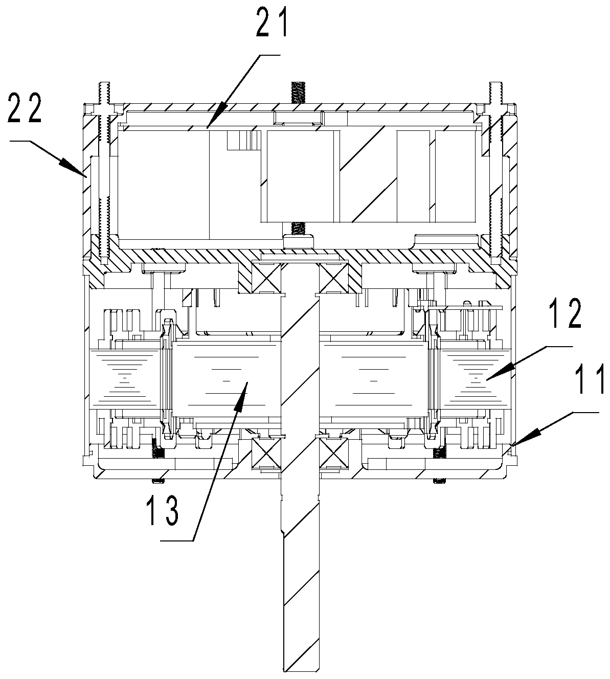 A control method for correcting pmsm motor compensation items