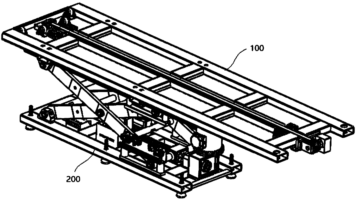 Three-degree-of-freedom magnetic resonance electric bed