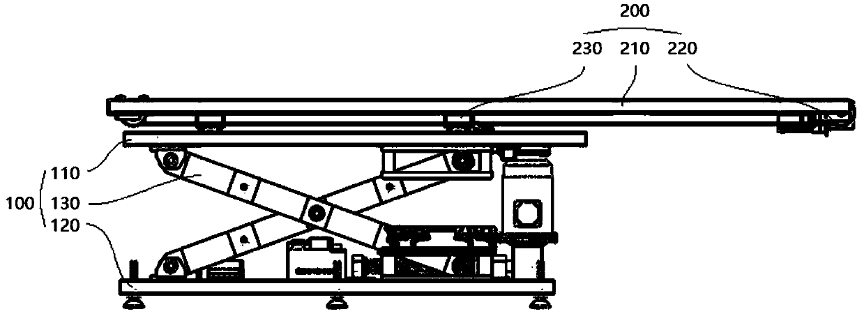 Three-degree-of-freedom magnetic resonance electric bed