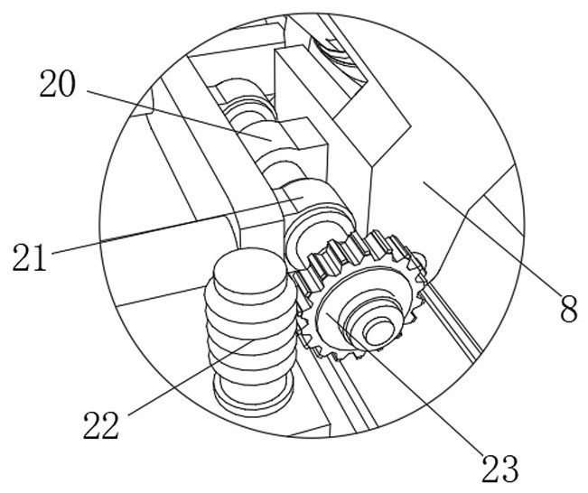 Automatic strand pulling machine for beam field