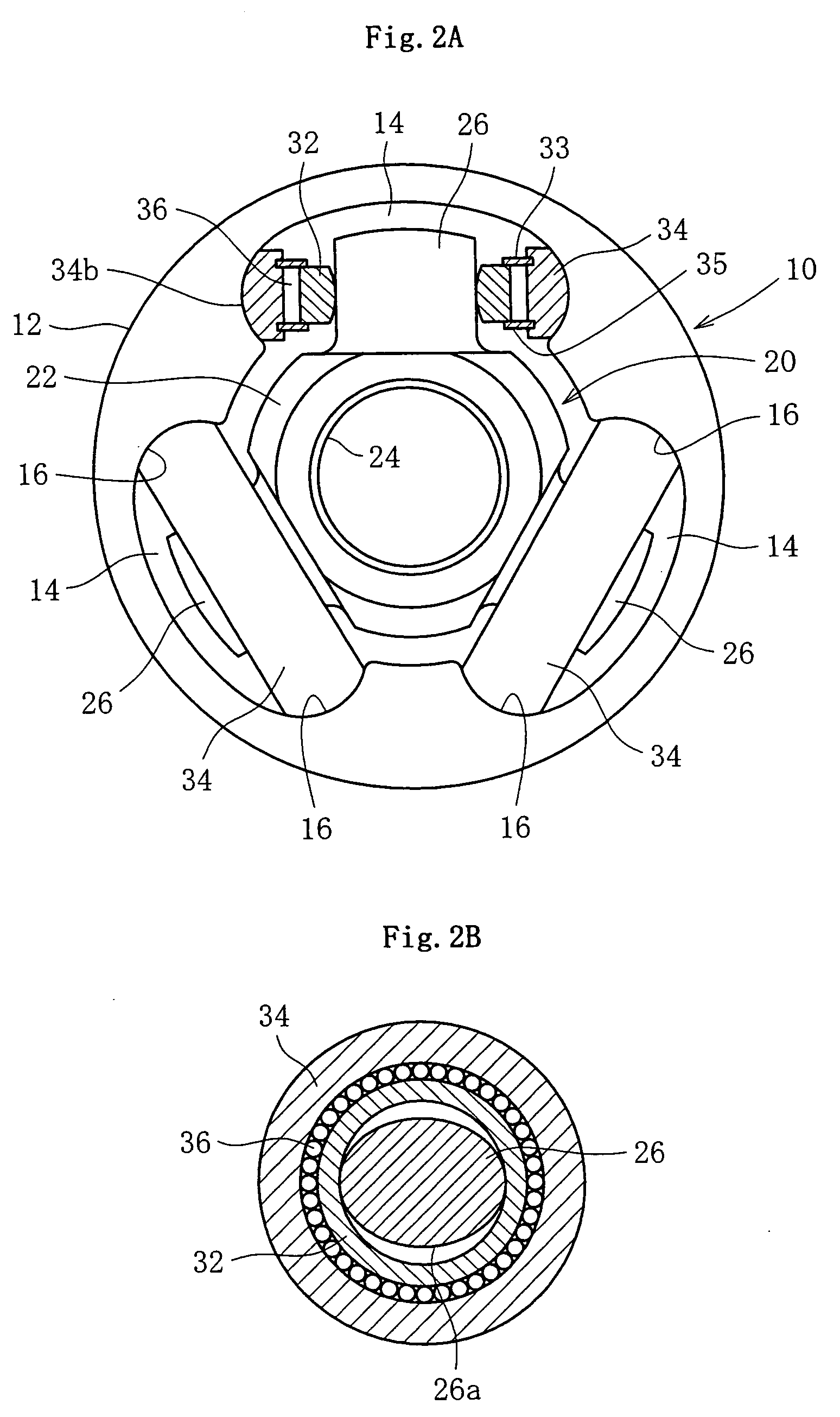 Tripod type constant velocity joint