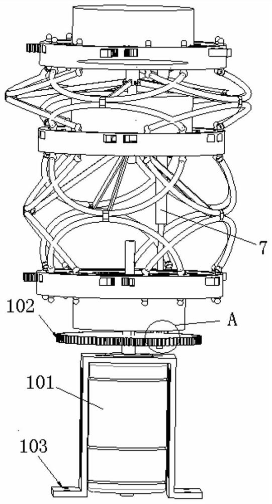 Worm-imitating robot