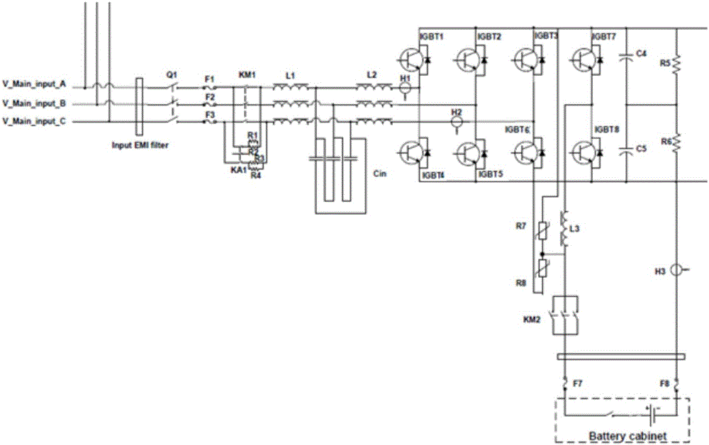 High-power and high-voltage DC charging device