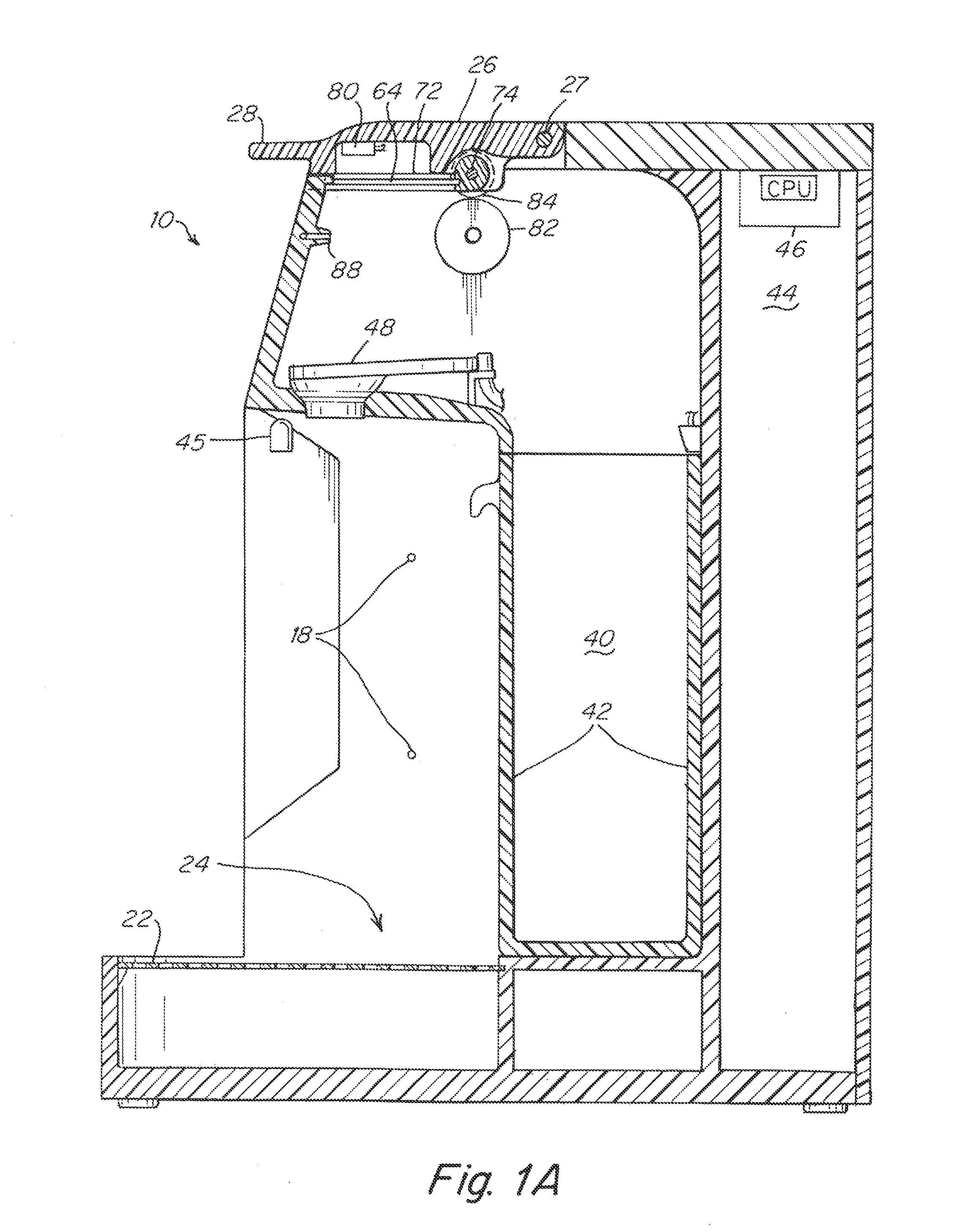 Capsule Based System for Preparing and Dispensing a Beverage