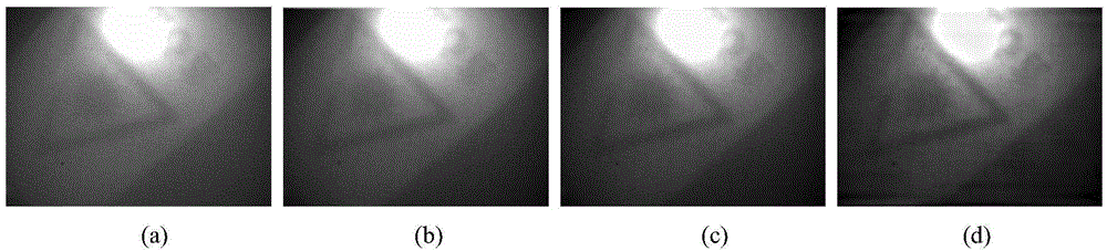 Laser underwater imaged image denoising and enhancing method for ocean exploration