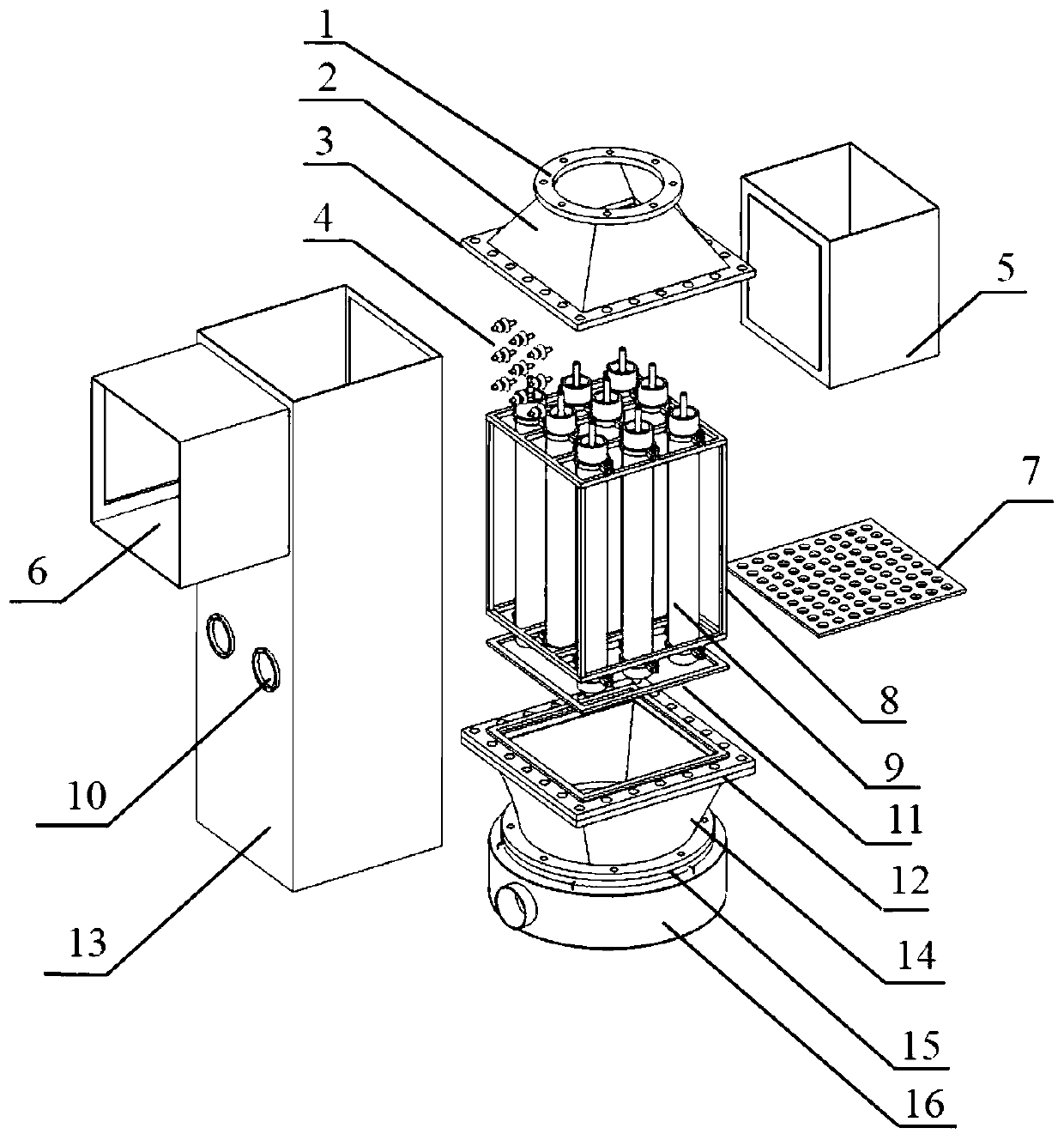 Self-cleaning fireproof system for plasma VOCs degradation device