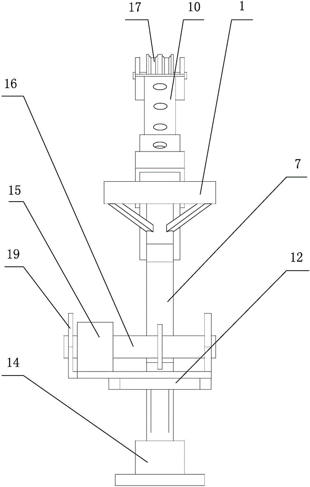 Small-sized portable domestic lifting device