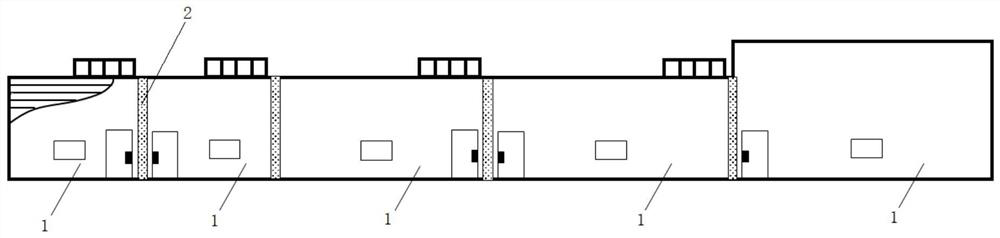 Environmental simulation equipment and method of structural fatigue/durability experiment system in complex environment