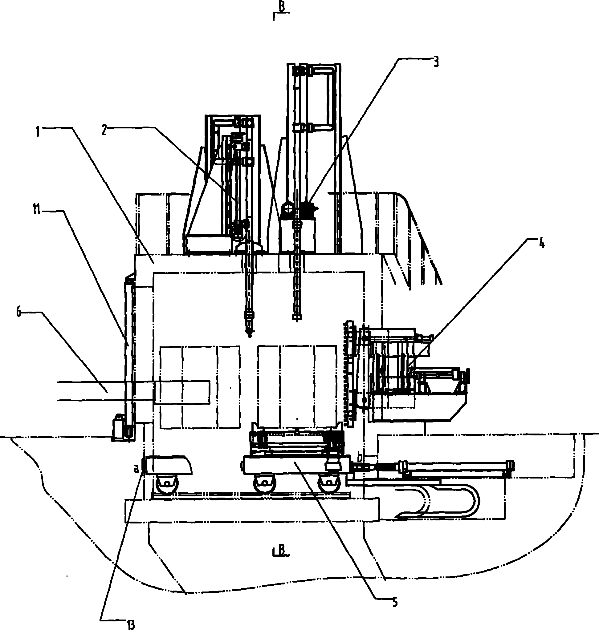 High-pressure water descaling system