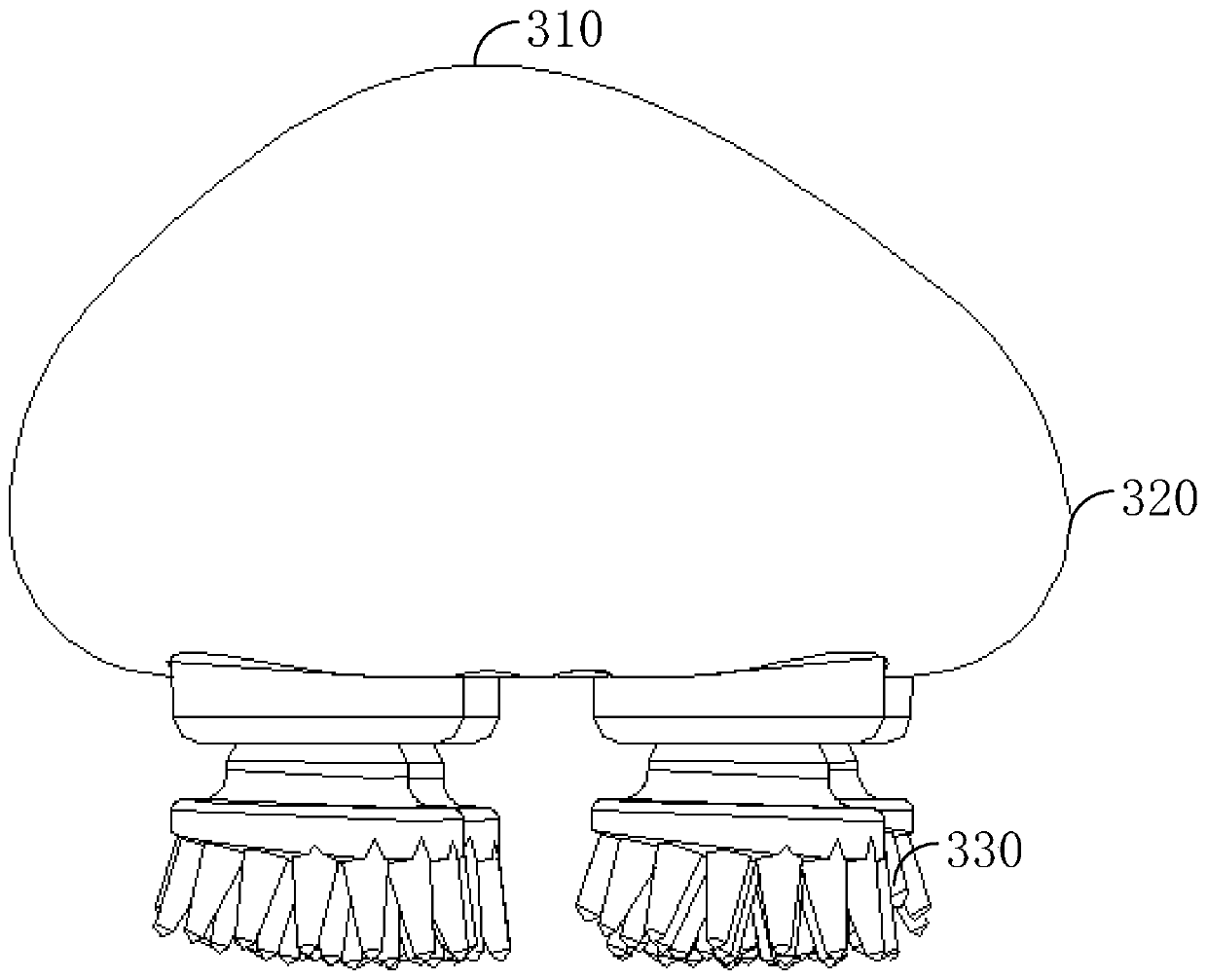 Control method of health management equipment and health management equipment