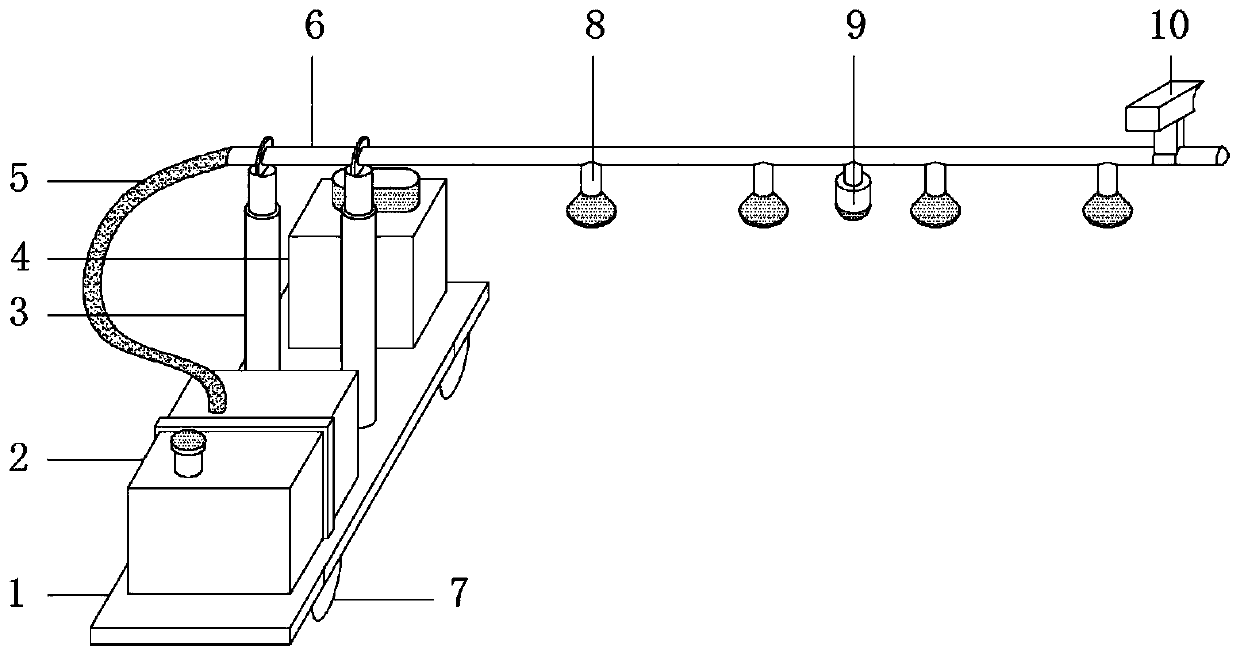 Intelligent pesticide spraying robot