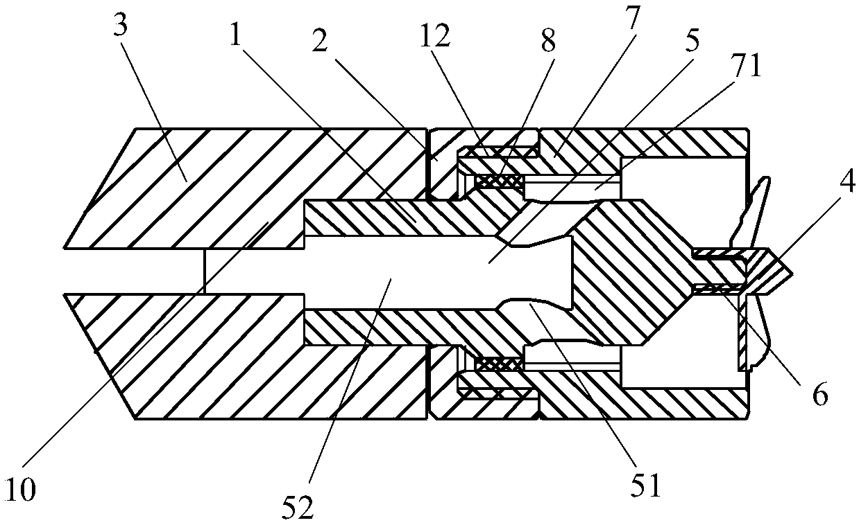 Drill bit used for petroleum well-drilling