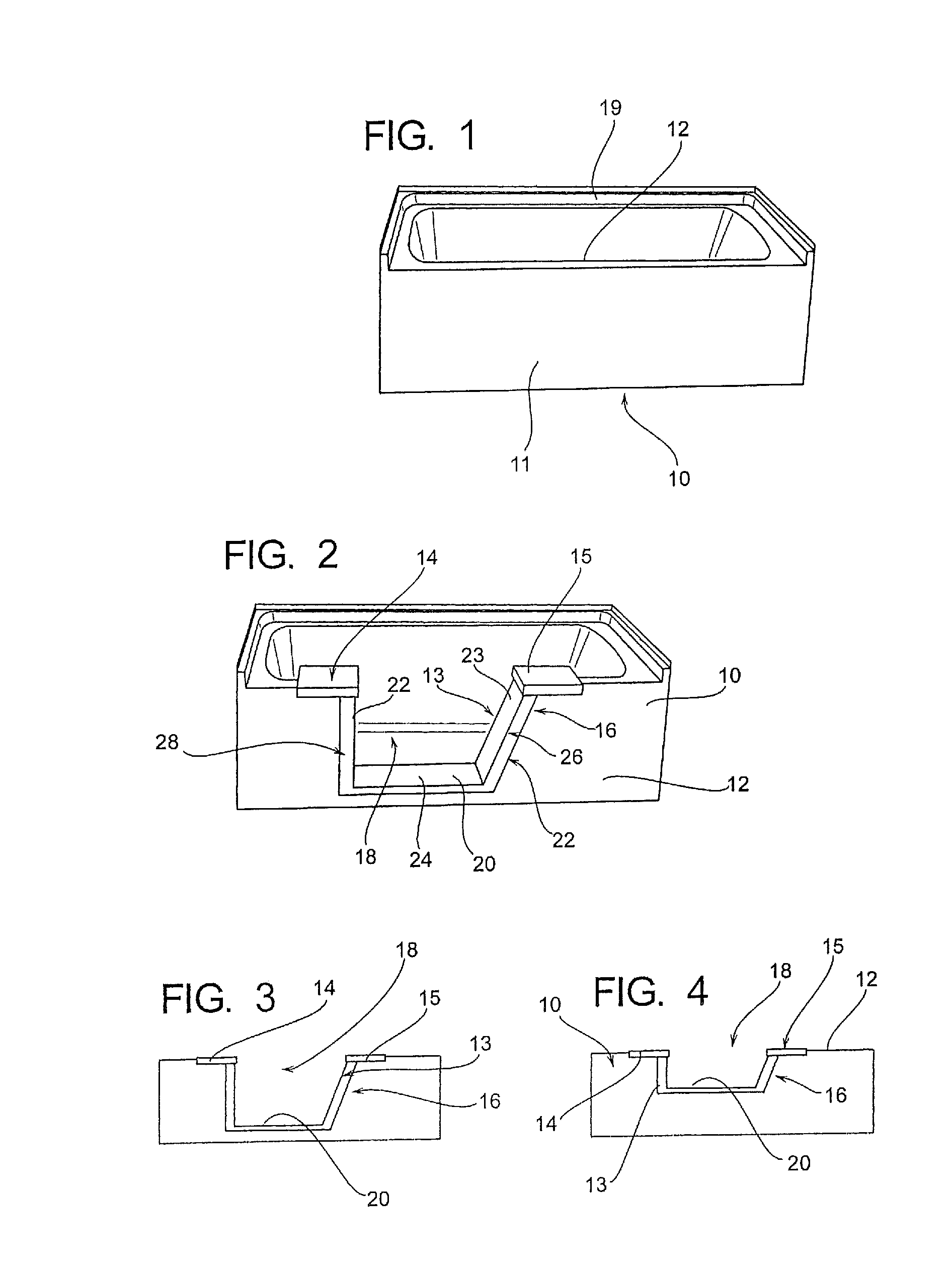 Low step shower unit and method