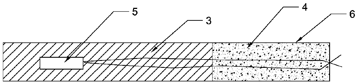 Boulder blasting construction method