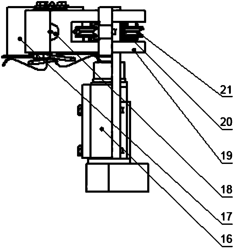 Spine puncture needle inserting mechanism