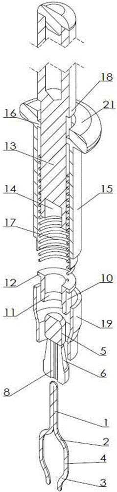 Powder shaft sleeve chuck