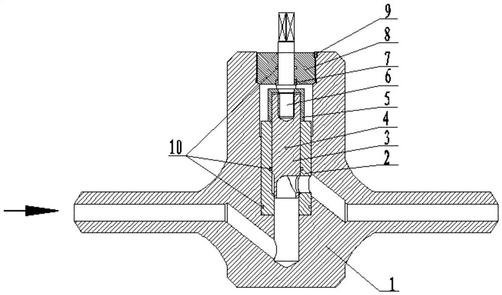 Low-shear polymer flow regulating valve