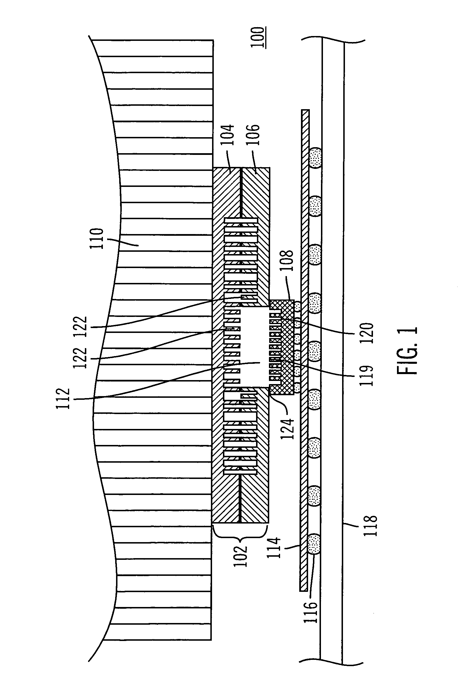 Thermal interposer for thermal management of semiconductor devices