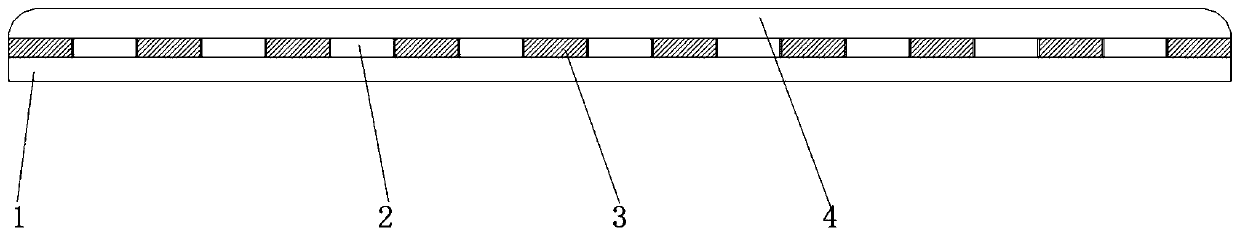 Anti-peeping mobile phone touch screen