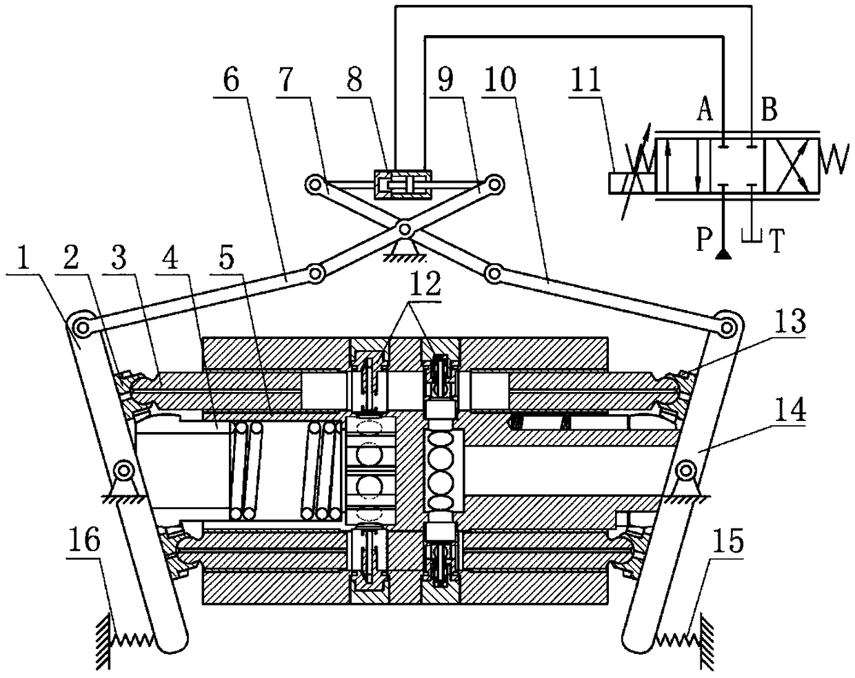 Double-swashplate plunger pump