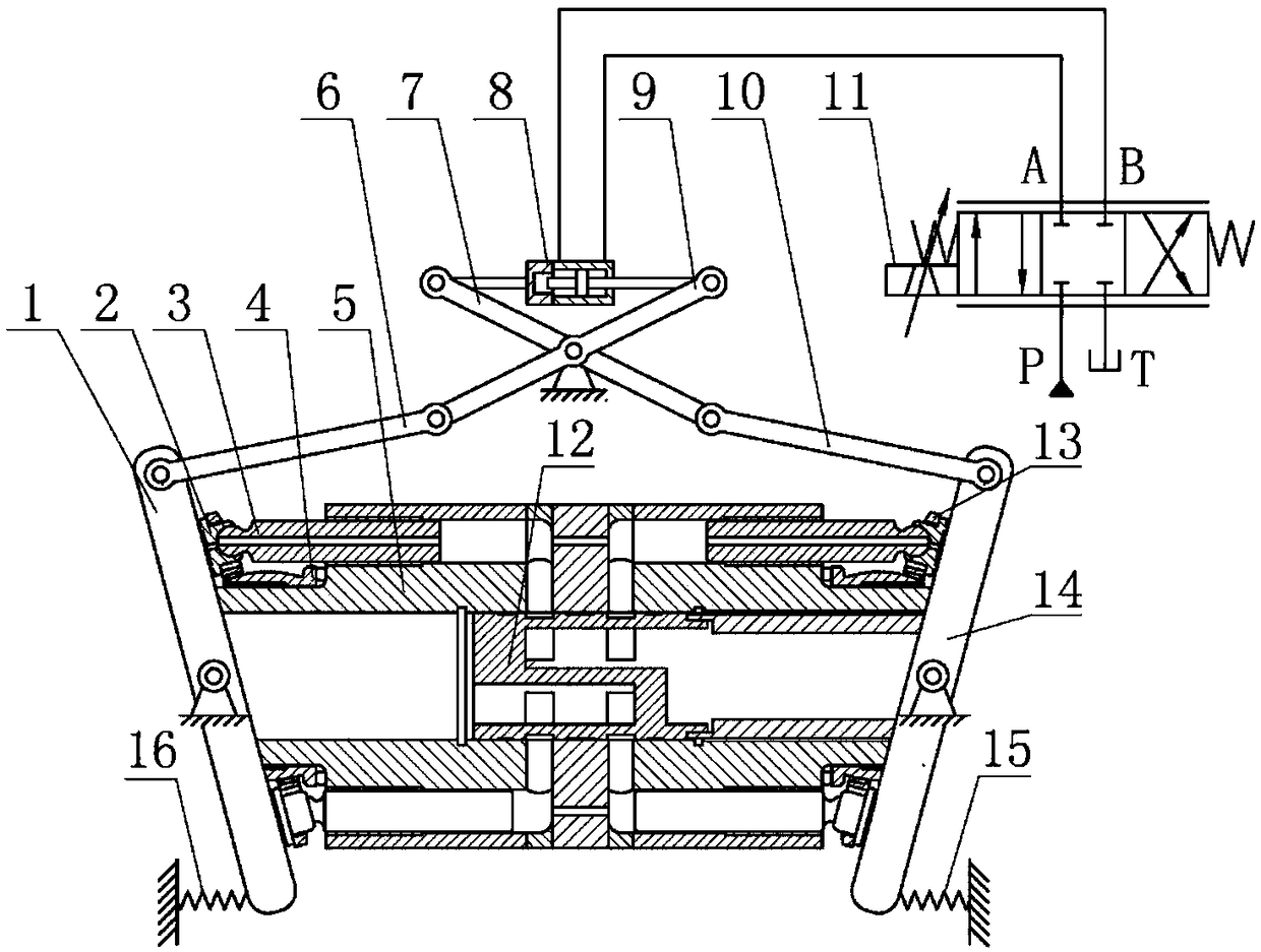 Double-swashplate plunger pump