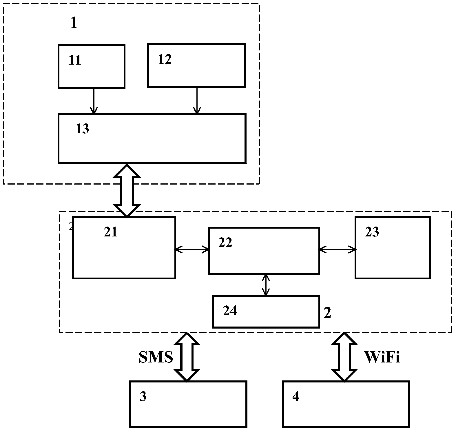 Intelligent room management system and method based on wireless communication