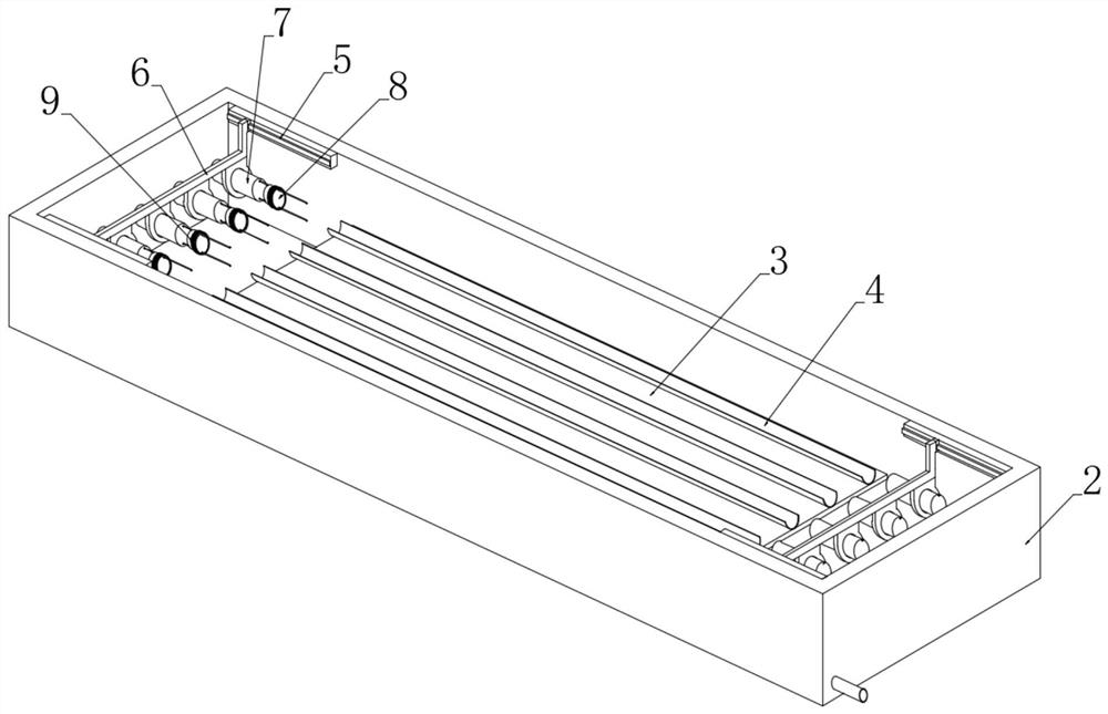 A high-efficiency scrubbing equipment suitable for thin-diameter and thin-walled metal long pipes