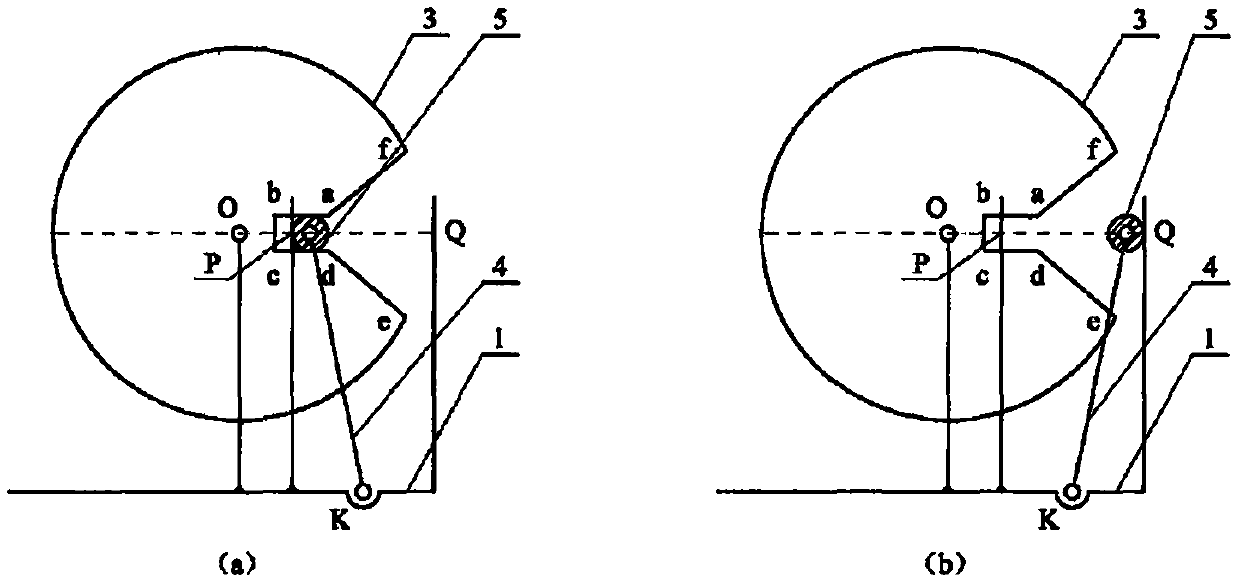 Car body rolling limiting device and car adopting device